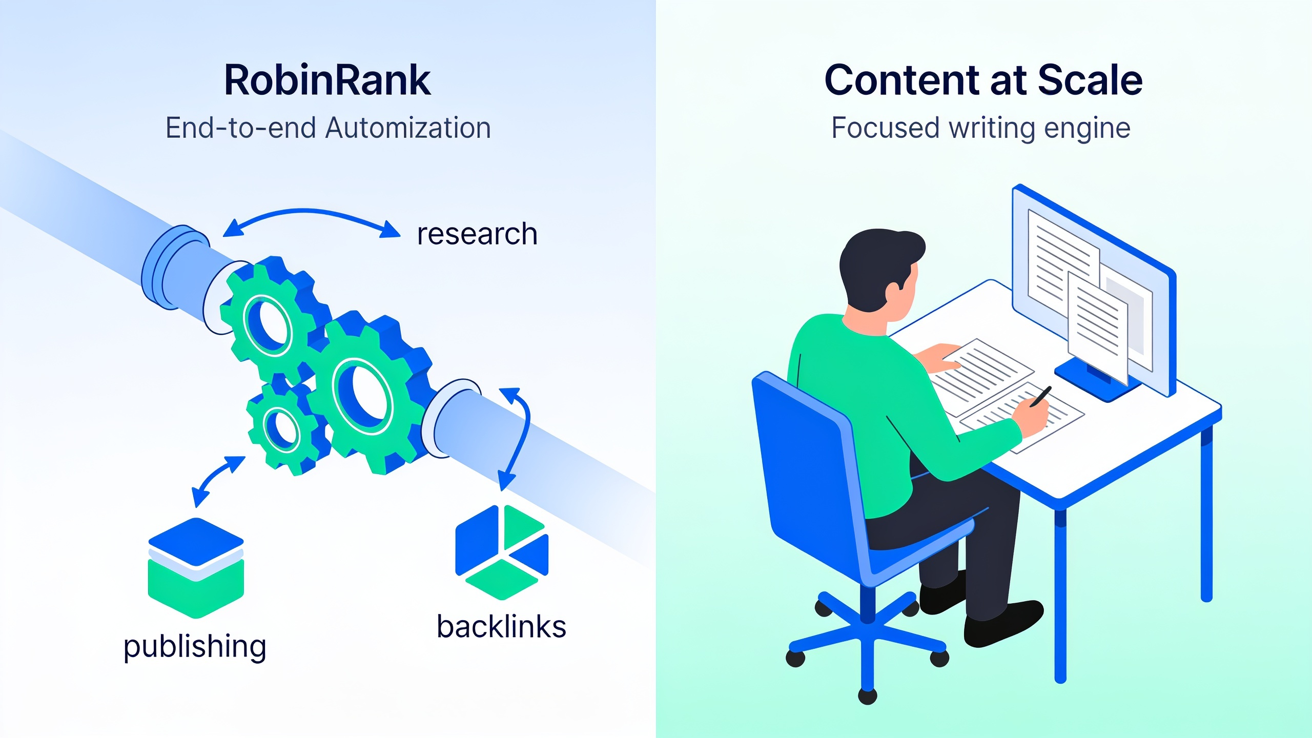 RobinRank vs Content at Scale: Full Feature Breakdown
