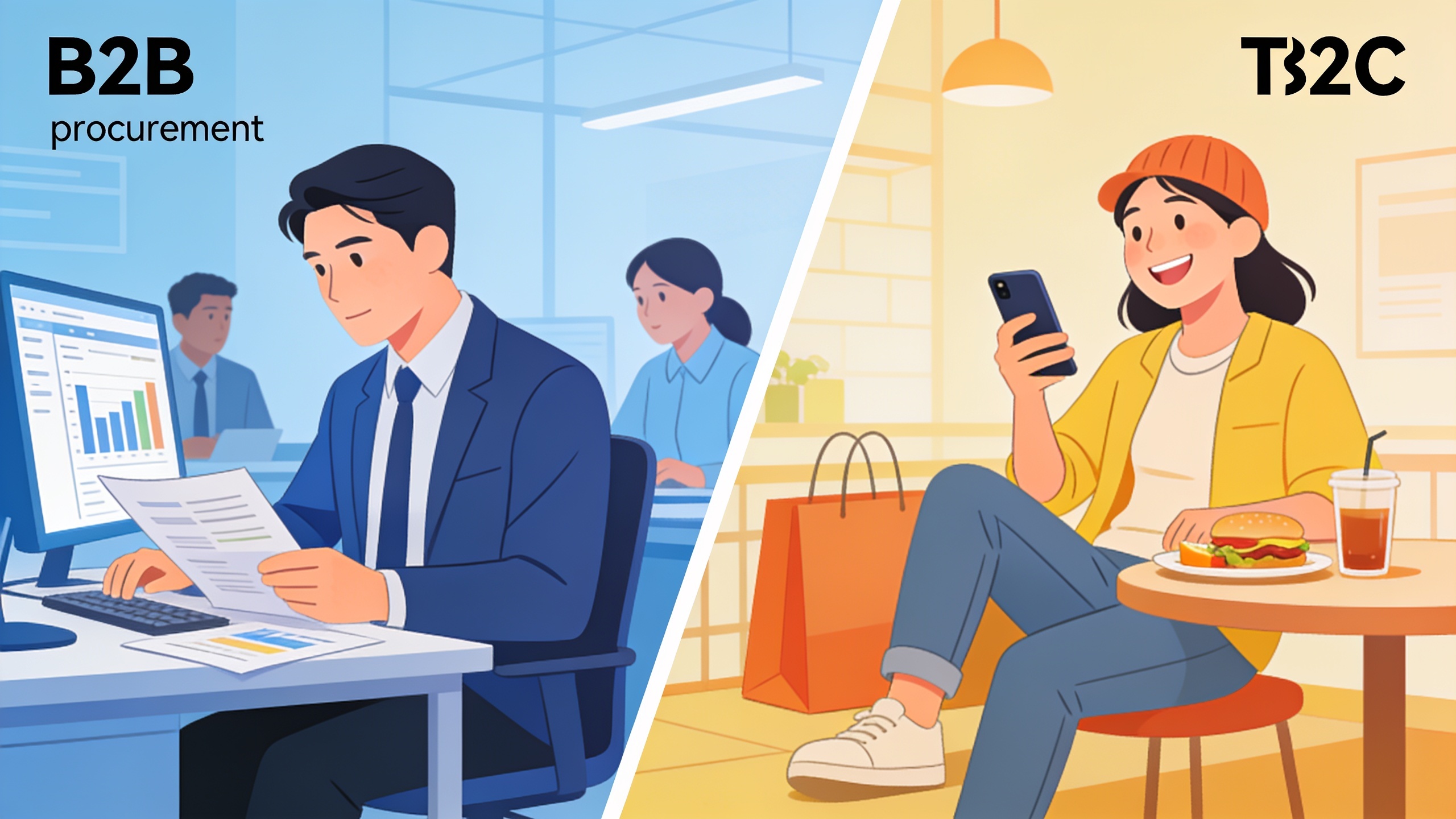 B2B Content Marketing vs. B2C Content Marketing: What Actually Works for Each
