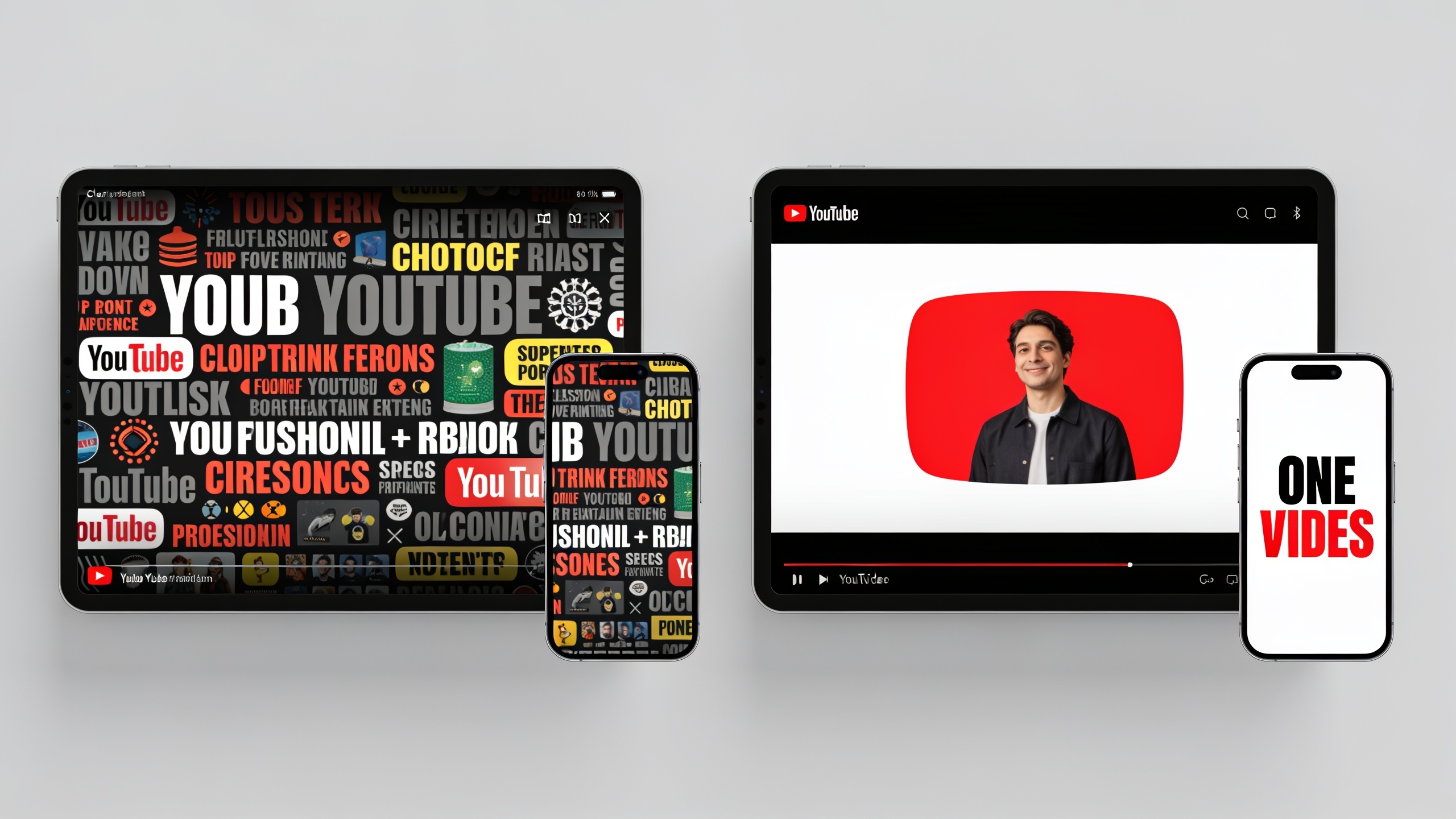 Comparison of effective versus ineffective YouTube video thumbnail designs