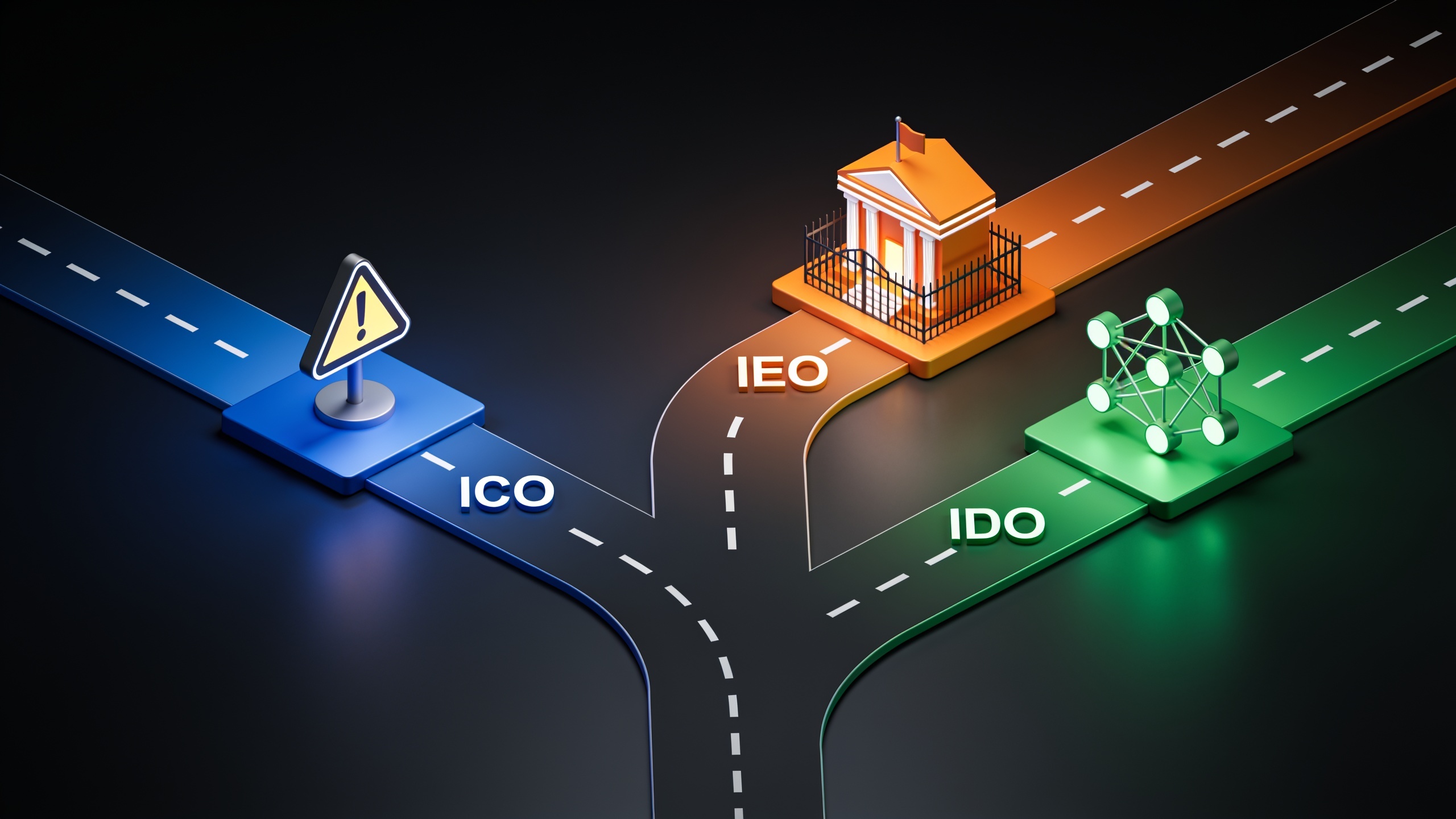 ICO vs IEO vs IDO: Comparing Crypto Fundraising Models