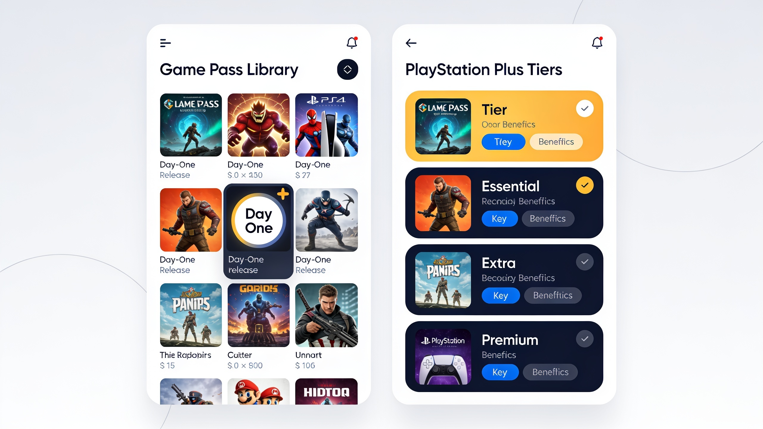 1785907363466 image 2 Comparison of Game Pass and PlayStation Plus subscription service libraries and features